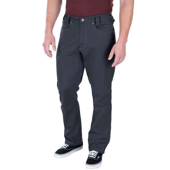 Vertx Cutback Technical Pant in exhaust grey from front